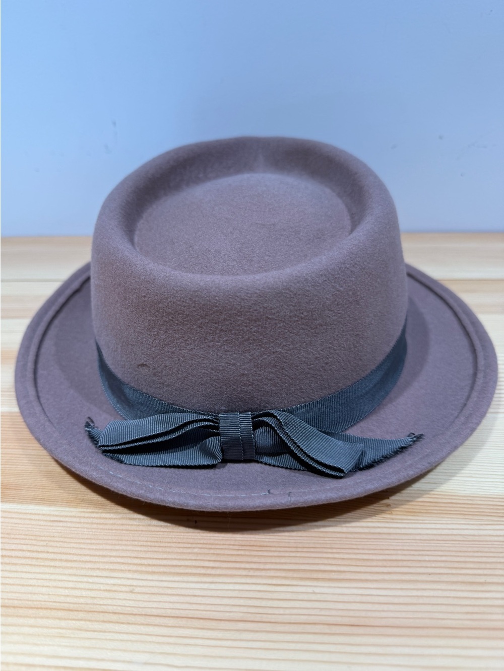 Vintage Jean-Charles Brosseau Paris Wool Fedora – Taupe/Brown - Picture 5 of 14